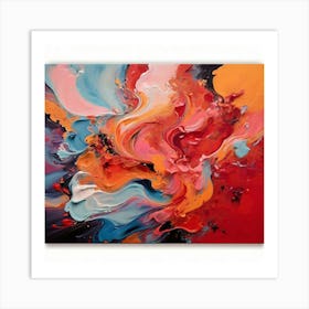 Abstract Painting 9 Art Print