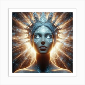 Ethereal Woman 1 Art Print