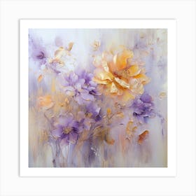 Lilac Flowers Art Print