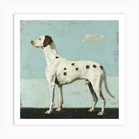 Dalmatian Dog 1 Art Print