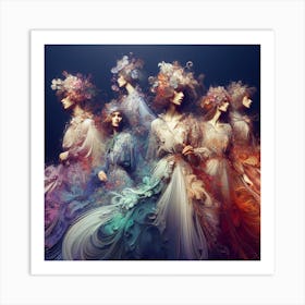 'Faeries' Art Print