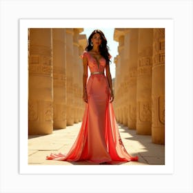 Egyptian Woman 18 Art Print