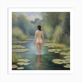 Skinny Dipping #7 Art Print