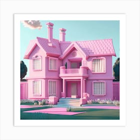 Barbie Dream House (716) Art Print