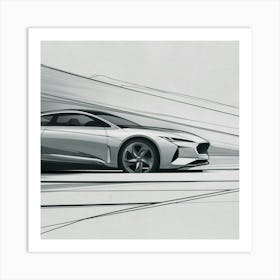 Concept Car Art Print