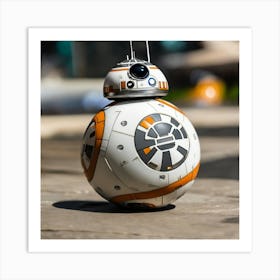 Bb-8 robot 2 Art Print