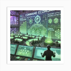 Economic System Art Print