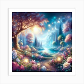 Fairy Garden 17 Art Print