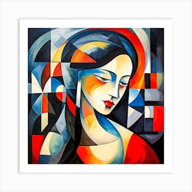 Portrait of a Woman 1 Art Print