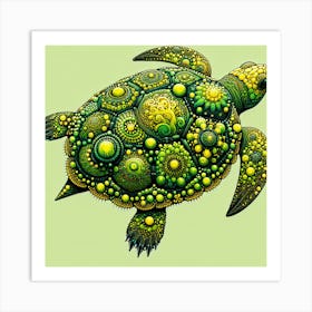 Green Sea Turtle Art Print