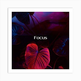 Focus Art Print