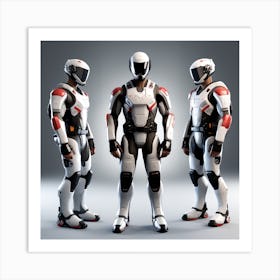 Building A Strong Futuristic Suit Like The One In The Image Requires A Significant Amount Of Expertise, Resources, And Time 27 Art Print