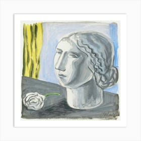 Bust Of A Woman 1 Art Print