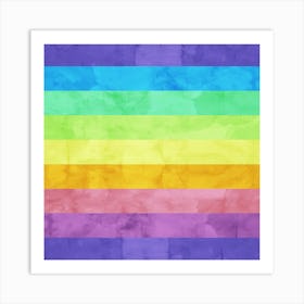 Gradient watercolor 1 Art Print