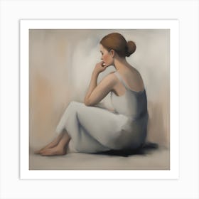 Portrait Of A Woman 2 Art Print