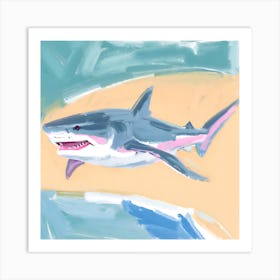 Bull Shark 04 Art Print