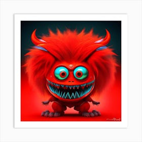 Monster Monster 1 Art Print