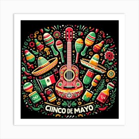 Cinco De Mayo 2 Art Print