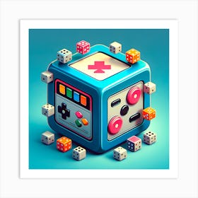 Game Controller Art Print