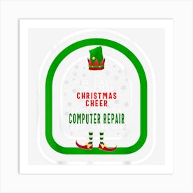 The Best Way To Spread Christmas Cheer Is Teaching Computer Art Print