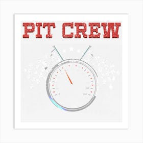 Pit Crew Race Car Or Truck Theme Birthday Party Art Print