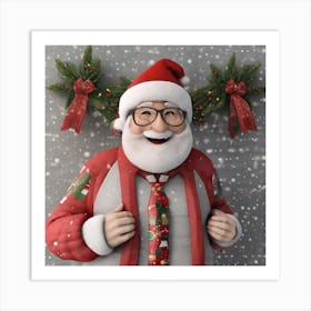 Santa Claus 2 Art Print