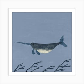 Narwhal Art Print