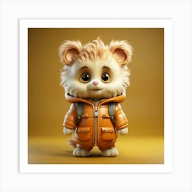 Cute Teddy Bear 12 Art Print