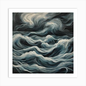 Stormy Seas 10 Art Print