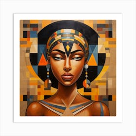 Egyptian Woman 3 Art Print