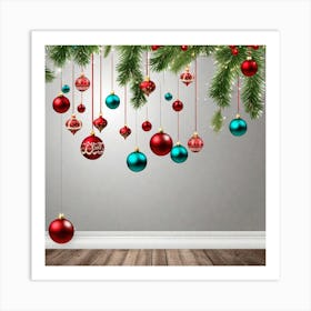 Christmas Decorations 5 Art Print