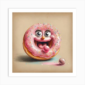 Donut 3 Art Print