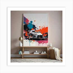 Nissan Gtr Art Print