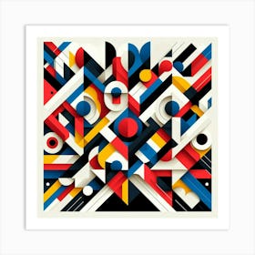 Interlocking In Balance Art Print