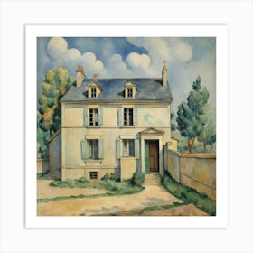 House Of Pre Lacroix 1873 Paul Cezanne Art Print 2 Art Print