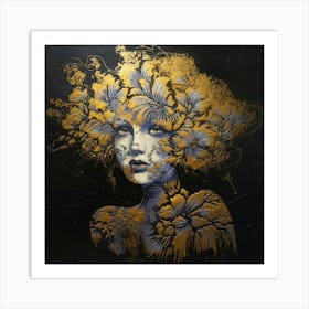 'Golden Girl' Art Print