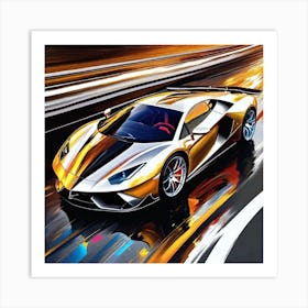 Lamborghini 155 Art Print