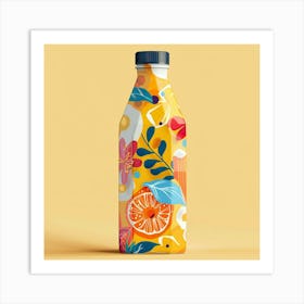 Oranges In A Bottle Art Print