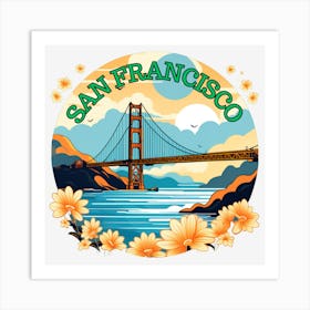 Golden Gate Bridge Art Print