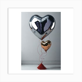 Heart Balloon Art Print