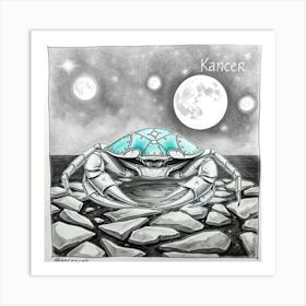 Kancer 1 Art Print