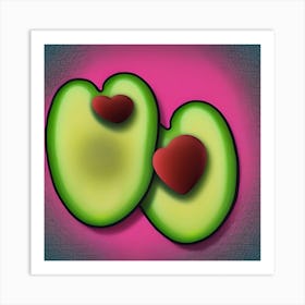 Avocado Love Art Print