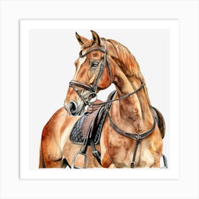 Equine Portrait Art Print