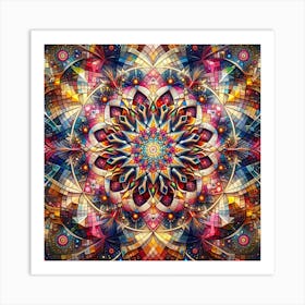 Mandala 108 Art Print