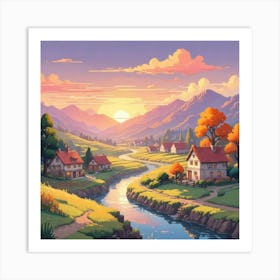 Pixel Art 1 Art Print