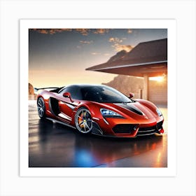 Mclaren 720s 24 Art Print