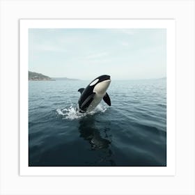 Orca Whale Art Print