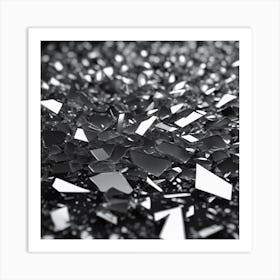 Shattered Glass 10 Art Print