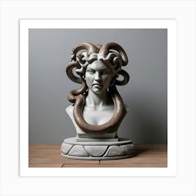 Medusa Artwork Art Print