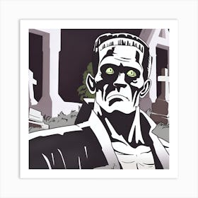 Frankenstein Art Print